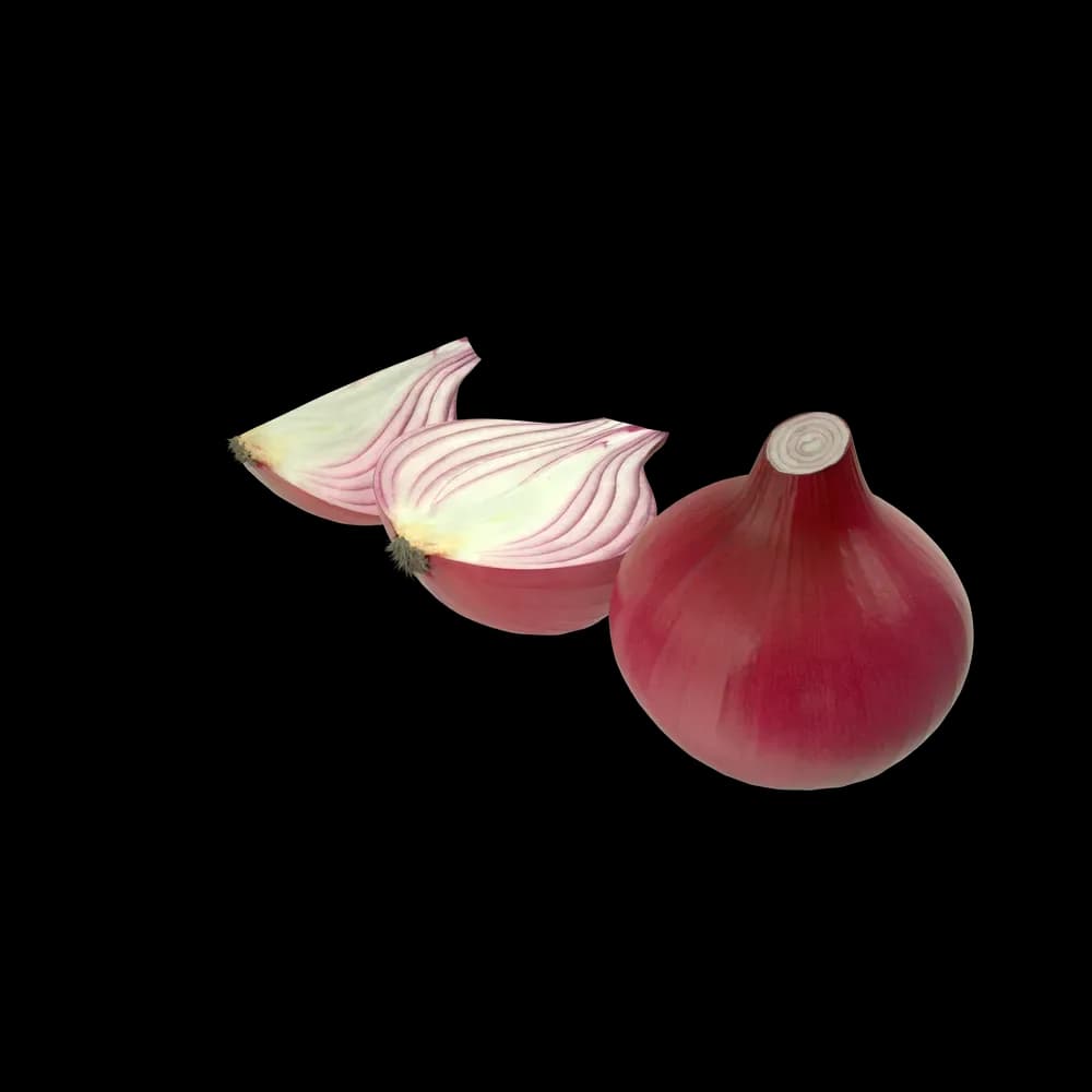 Oignons rouges, lot de 1 kg