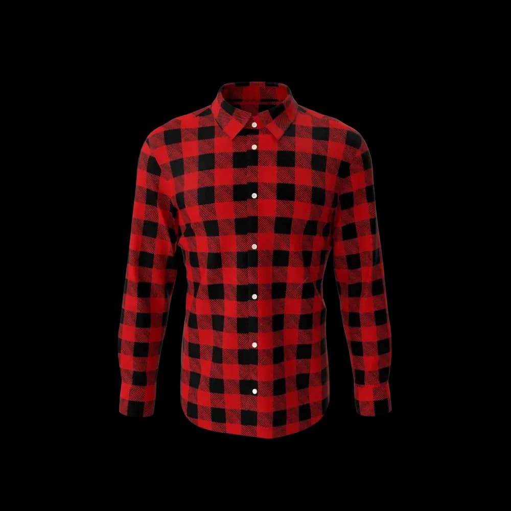 Chemise homme à carreaux